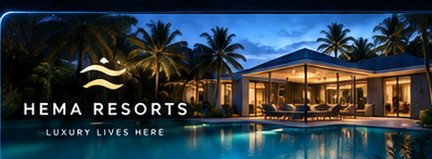 HEMA Resorts branding